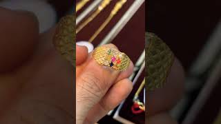 Navratna ring design #shagun jewellers @SHAGUNJEWELLERSMUMBAI