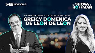 Diputada Greiciy de León en el Show de Hoffman