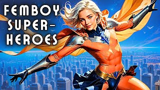 Femboy Superheroes | Skintight Spandex Lookbook!