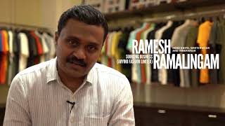 Ramesh Ramalingam talks about increased productivity by 20-25% by using  BlueKaktus