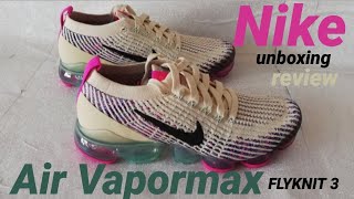 NIKE AIR VAPORMAX FLYKNIT3 UNBOXING REVIEW OPEN PO INDONESIA