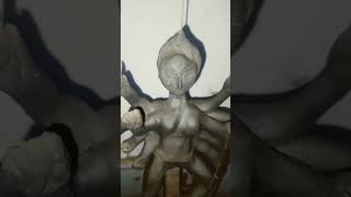 Small Durga thakur idol making part-1 #durgamaaidol #making #handmade #clayidolmaking2024