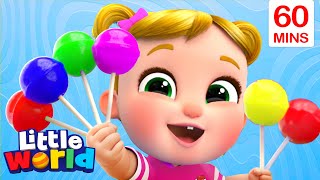 Lollipop Song | Ice Cream Song + More Kids Songs & Nursery Rhymes by Little World