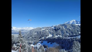 Magical skiing in Les Saisies, France!! - Espace Diamant