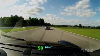 Lead-follow at Mid-Ohio Racing School