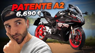 MOTO PER PATENTE A2? 🔥 CFMOTO 450 SRS con Alessia