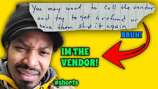 MAILMAN told my EBAY customer....WHAT? | USPS SHIPPING DELAYS #shorts