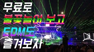 무료 EDM 페스티벌 수원 화성 불빛축제