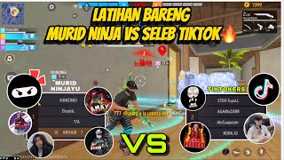 LATIHAN MURID NINJAYU VS SELEB TIKTOK SEBELUM LAGA OFFLINE NANTI MELAWAN ANTIBAN🔥AUTO MODE SERIUS‼️