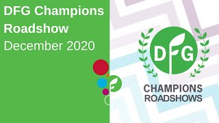 DFG Champions Roadshow: Get Adapting Again, Natalie Davidson