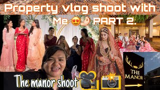 “PROPERTY SHOOT VLOG part2.” The manor x saanwari | creative & styled by me. #shootvlog #youtube