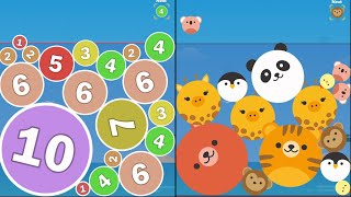 Merge Balls 2048 ( Watermelon Game ) Gameplay Satisfying game puzzle #12