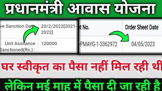 🔥आवास का पैसा नही मिल रही थीं लेकिन अब सबको मिलना चालू | Awas Yojana Payment Details| Pmay-G 2023