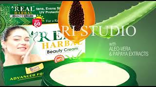 Real Herbal Beauty Cream with Aloe Vera and Papaya