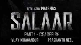 Salaar Teaser | Prabhas, Prashanth Neel, Prithviraj, Shruthi Haasan, Hombale Films, Vijay Kiragandur