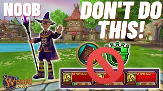 Wizard101| Top 10 Biggest Mistakes New Wizards Make