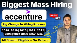 Accenture Biggest Hiring Update | Off Campus drive 2024, 2023, 2022, 2021, 2020, 2019 Batch | Jobs