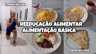 DIÁRIO DA DIETA• ALIMENTAÇÃO BÁSICA • TREINO EM CASA • REEDUCAÇÃO ALIMENTAR @AnttoniaSousa