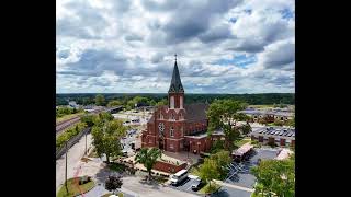 Sacred Heart Church ⛪️  Valley Park MO September 14, 2024     DJI Mini 4 Pro