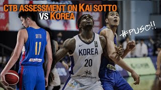 Tab Baldwin's Assessment for Kai Sotto After Gilas Win Against Korea | FIBA Asia Cup 2021 Qualifiers