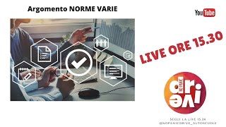 QUIZ PATENTE LIVE Argomento NORME VARIE