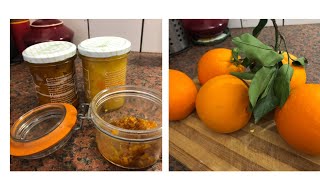 La recette de confiture d'orange est délicieuse et facile #recette#recettes