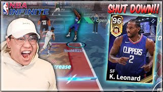 KAWHI MAY BE THE BEST PLAYER IN NBA INFINITE GAMEPLAY!!