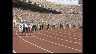 Men's 200m Final at the Barcelona 1992 Olympics