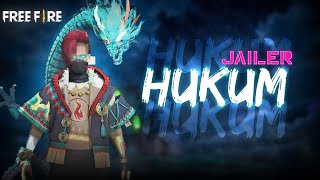 JAILER - HUKUM 🔥|  Free Fire Velocity Edit #freefireedit #jailer #hukum