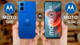 Moto G45 Vs Moto G34 - Full Comparison #motog45vsmotog34