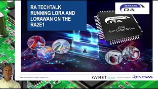 Renesas RA TechTalk: Running LoRa® and LoRaWAN® on the RA2E1