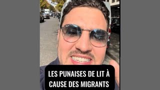 Amine Radi - Les punaises de lit sont à cause des migrants 😂 !