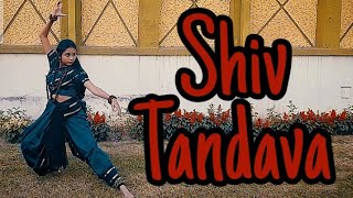 | Shiv Tandava | Stotram | bharatanatyam | Shiv Vandana | cover by Diya |