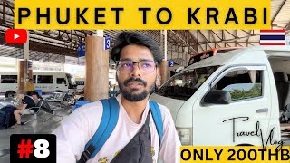 Budget-Friendly Travel: Phuket to Krabi Mini Van Experience🇹🇭