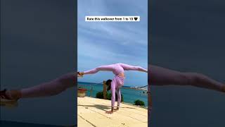 Walkover / forward walkover / Lera the gymnast #gymnast #walkover #shorts