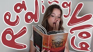 I read Iron Flame- was it disappointing?⎪Reading Vlog & Review ❥📖🔥