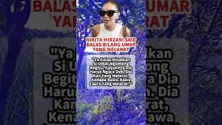 NIKITA MIRZANI SAID BALAS BILANG UMAR YANG MELARAT #dakwah #islamicquotes #qoutes