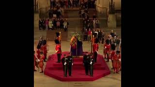 WATCH Moment Guard Faints While Watching Queen Elizabeth II Coffin