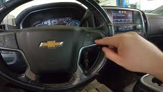 2014 Chevy Silverado 1500 Oil Life Reset