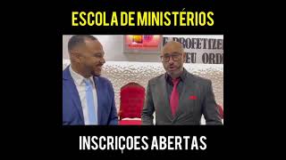 ESCOLA DE MINISTÉRIOS, AGENDE NA SUA IGREJA!