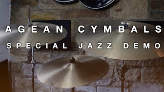 AGEAN Special Jazz Cymbals - Demo