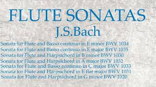 FLUTE SONATAS-J.S.BACH