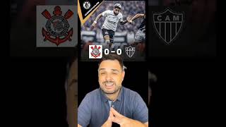 Corinthians empata contra atlético mineiro #futebol #sccp #corinthians