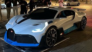 BUGATTI DIVO DU QATAR 🇶🇦!!! Carspotting in Paris