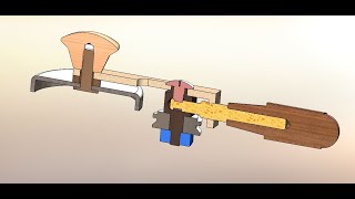 124 урок SOLIDWORKS закаточная машинка деталировка сборка