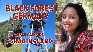 Black Forest, Germany | Cable Car Ride | Schauinsland Germany