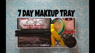 7 Day Makeup Tray #40