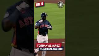 YORDAN ALVAREZ CONECTA PAR DE HOME RUNS VS TWINS #mlb #yordanalvarez #houstonastros