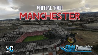 Explore Manchester City UK by Helicopter Flight Simulator