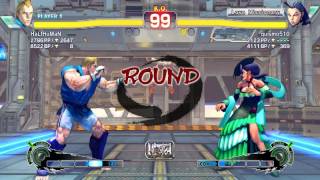 Ultra Street Fighter IV battle: Abel vs Rose